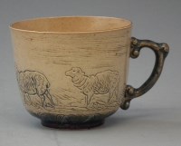 Lot 203 - Doulton Lambeth barlow cup.