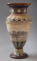 Lot 206 - Doulton Lambeth Barlow vase.