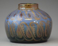 Lot 209 - Royal Lancastrian vase.