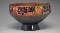 Lot 257 - Moorcroft bowl leaves and berries.