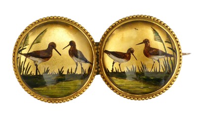 Lot 344 - A late Victorian Essex Crystal brooch