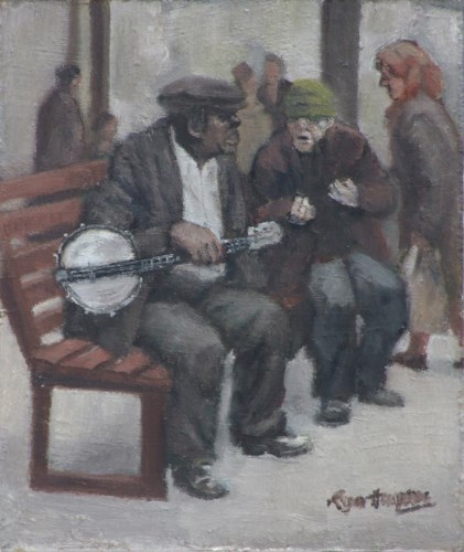 Lot 478 - Roger Hampson, Interval, oil.