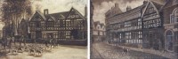Lot 561 - Herbert St. John Jones, Churche's Mansion and The Old Crown Hotel, oil (2).