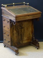 Lot 673 - Victorian Davenport.