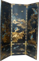 Lot 706 - Oriental three divsion room divider.