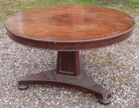 Lot 709 - Regency mahogany loo table