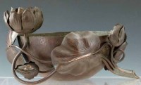 Lot 20 - Art nouveau copper bowl