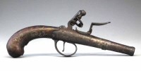 Lot 48 - Flintlock pistol.