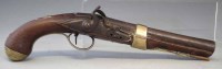 Lot 55 - Flintlock pistol.