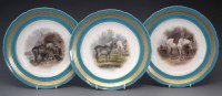 Lot 134 - Three Minton Plates