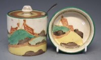 Lot 171 - Clarice Cliff secrets preserve.