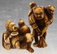 Lot 214 - Two Ivory Netsukes.