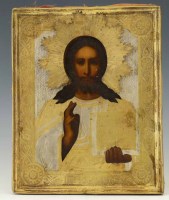 Lot 13 - Russian icon.