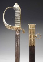 Lot 49 - Naval officer's sword.