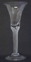 Lot 91 - Wine glass circa 1770