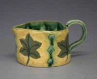 Lot 179 - Della Robbia cream jug possibly by Jessie