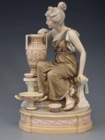 Lot 192 - Royal Dux figure.