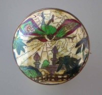 Lot 196 - Wedgwood Fairyland lustre brooch.