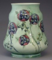 Lot 203 - Moorcroft Liberty vase.
