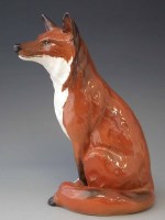 Lot 214 - Beswick large fireside fox.
