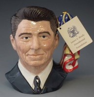Lot 215 - Royal Doulton Ronald Regan character jug.