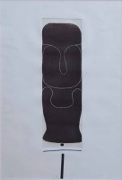 Lot 410 - Victor Pasmore, Brown Image, etching with aquatint.