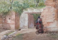 Lot 465 - Richard Beavis, Granada, watercolour.