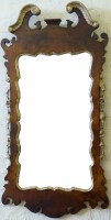 Lot 516 - George II style walnut and parcel gilt wall