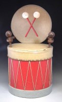 Lot 522 - Cecil Beaton drum chair.