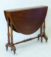 Lot 536 - Mahogany Sutherland table.