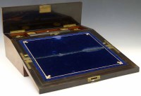 Lot 21 - Victorian Walnut Writing Slope