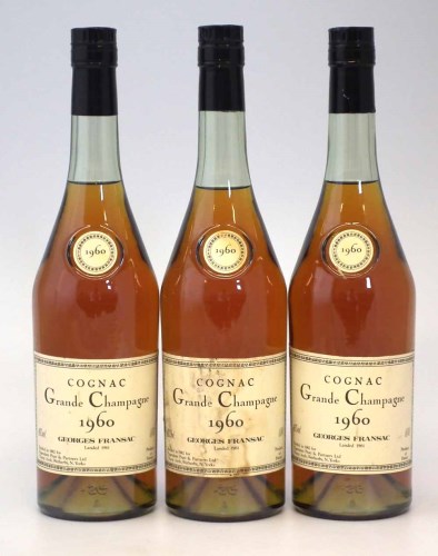 Lot 32 - Grande Champagne 1930 Cognac, 3 bottles.