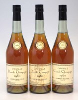 Lot 32 - Grande Champagne 1930 Cognac, 3 bottles.