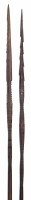 Lot 59 - Two Oceanic Papua New Guinea fishing spears