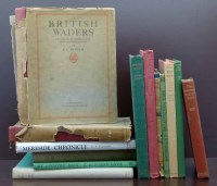 Lot 64 - Tunnicliffe, C.F. Mereside Chronicle 1948, 1st edition, d.w., brown cloth, and twelve other bird volumes including Arnold British Waders, 1924, 2 volu