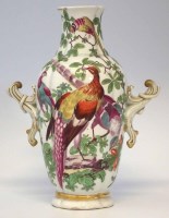 Lot 113 - Chelsea Gold anchor period vase circa 1760