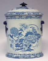 Lot 142 - Masons Ironstone bread bin,   with twin handles