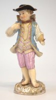 Lot 161 - Meissen fruit picker.