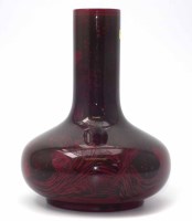 Lot 190 - Bernard Moore flambe vase by Annie Ollier.