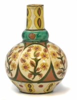 Lot 225 - Della Robbia bottle vase dated 1896  incised and