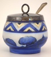 Lot 240 - Moorcroft jam pot.