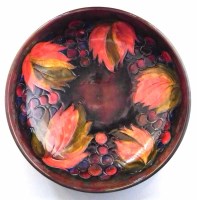 Lot 250 - Moorcroft flambé bowl