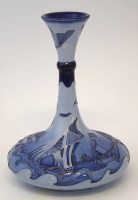 Lot 264 - Moorcroft vase  decorated with Yacht pattern