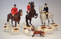 Lot 300 - Beswick fifteen piece Huntset