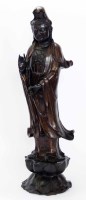 Lot 360 - Large Chinese bronze Quanian