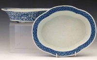 Lot 362 - Pair of Chinese blue and white dishes