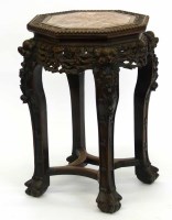 Lot 401 - Oriental jardinier stand.