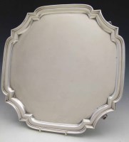 Lot 419 - Silver Salver, Chester Assay