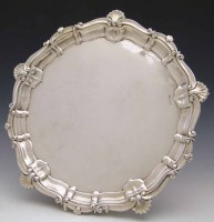 Lot 423 - Silver Salver