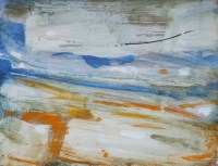 Lot 494 - Kenneth Lawson, Blue Turning Grey, oil.